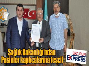 Pasinler Kaplıcaları Sağlık Bakanlığınca tescilli kaplıcalar listesine alındı