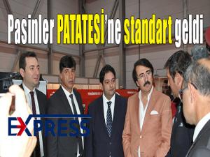 Pasinler Patatesine standart geldi 