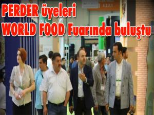 PERDER üyeleri WORLD FOOD Fuarında buluştu