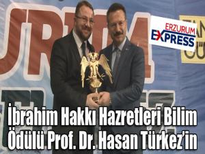 Prof. Dr. Hasan Türkez, Kocaelide ödüle layık görüldü