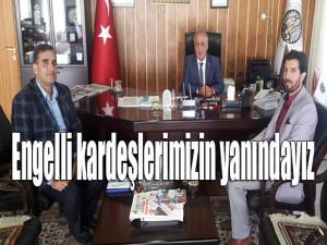 Rektör Çomaklı: Engelli kardeşlerimizin yanındayız 