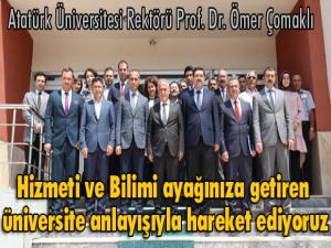 Rektör Çomaklı Narmanda