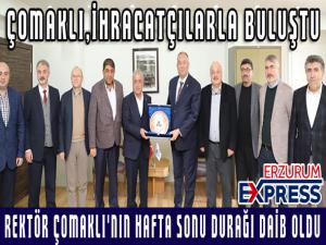 Rektör Çomaklı'nın hafta sonu durağı DAİB oldu