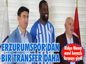 Ridge Munsy Erzurumspor'da...