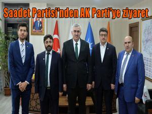  Saadet Partisinden AK Partiye ziyaret 