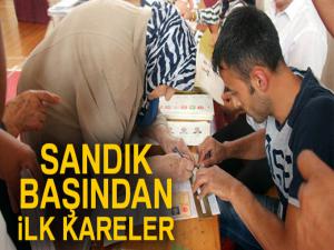 Sabahın erken saatlerinde sandığa koştular