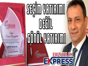 SEÇİM YATIRIMI DEĞİL GÖNÜL YATIRIMI 