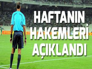 Süper Ligde 13. haftanın hakemleri açıklandı