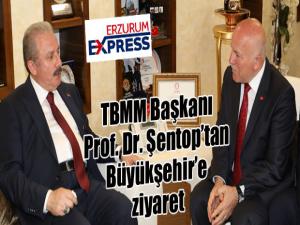 TBMM Başkanı Prof. Dr. Şentoptan Büyükşehire ziyaret