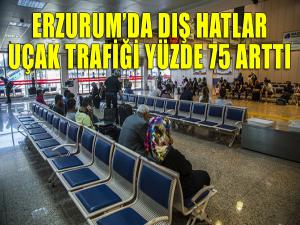 Temmuz ayında Erzurum Havalimanında 119 bin 106 yolcuya hizmet verildi 