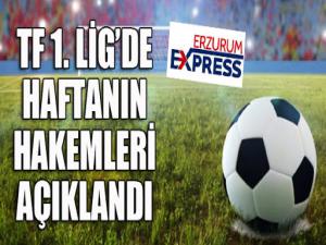 TFF 1. Ligde 30. haftanın hakemleri açıklandı