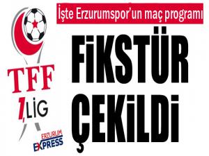 TFF 1. Lig fikstürü çekildi... İşte BB Erzurumspor'un tüm maçları...