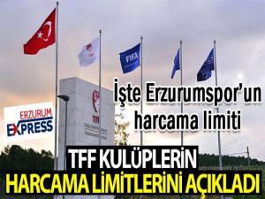 TFF harcama limitlerini açıkladı