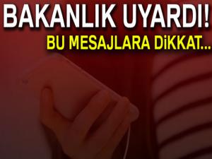 Ticaret Bakanlığından sahte kısa mesaj ve e-posta uyarısı