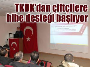 TKDKdan çiftçilere hibe desteği başlıyor