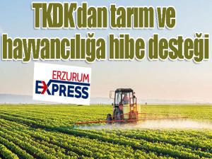 TKDKdan tarım ve hayvancılığa hibe desteği