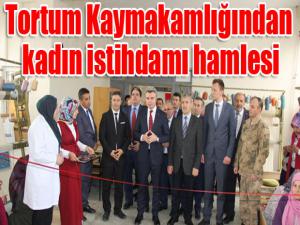 Tortum Kaymakamlığından kadın istihdamı hamlesi