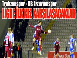 Trabzonspor ile BB Erzurumspor ligde ilk kez karşılaşacak 