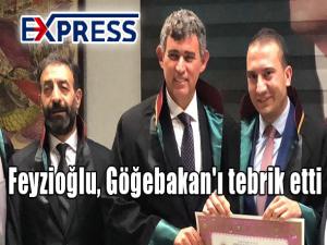  Türkiye Barolar Birliği Başkanı Feyzioğlu, Göğebakan'ı tebrik etti 