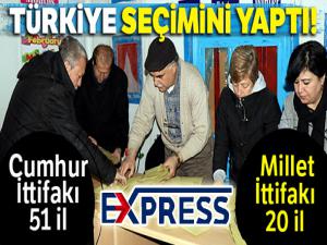 Türkiye seçimini yaptı!