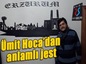 Ümit Hocadan anlamlı jest