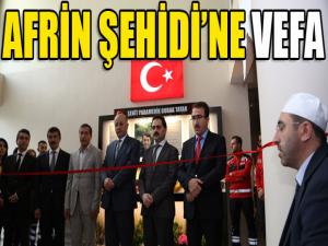 UMKE'nin Afrin şehidine vefa 