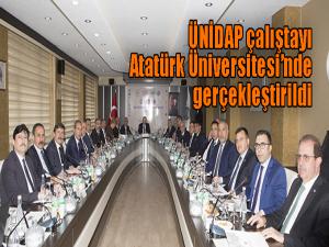 ÜNİDAP Çalıştayı YÖK Başkanı Saraç Başkanlığında Atatürk Üniversitesinde gerçekleşti 