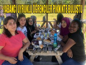 Yabancı öğrenciler piknikte buluştu