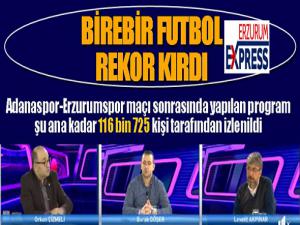 YAĞIZ TV ve Birebir Futbol rekor kırdı