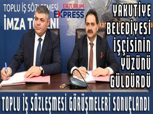 Yakutiye Belediyesi işçilerin yüzünü güldürdü