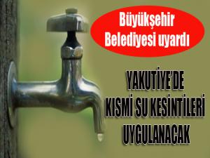  Yakutiyede kısmi su kesintisi 