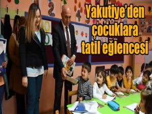 Yakutiye'den çocuklara tatil eğlencesi