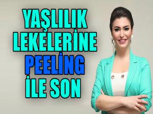 Yaşlılık lekelerine peeling ile son 