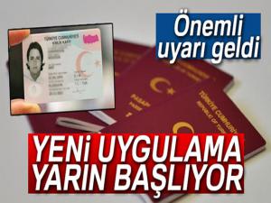 Yeni kimlik, ehliyet ve pasaportlarla ilgili kritik açıklama!