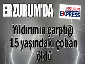 Yıldırımın çarptığı 15 yaşındaki çoban öldü