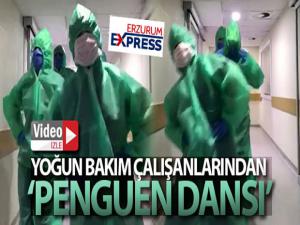 Yoğun bakım çalışanlarından 'penguen dansı'