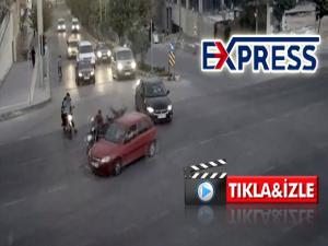 Yurtta yaşanan trafik kazaları MOBESE kameralarında