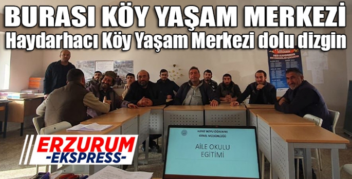 Hacıhaydar Köy Yaşam Merkezi doludizgin 