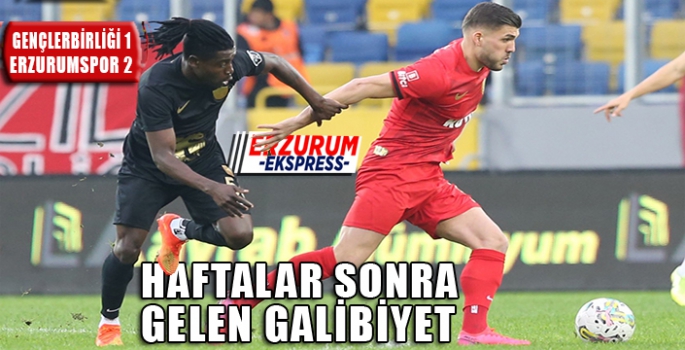 HAFTALAR SONRA GELEN GALİBİYET, TARAFTARIN YÜZÜNÜ GÜLDÜRDÜ 