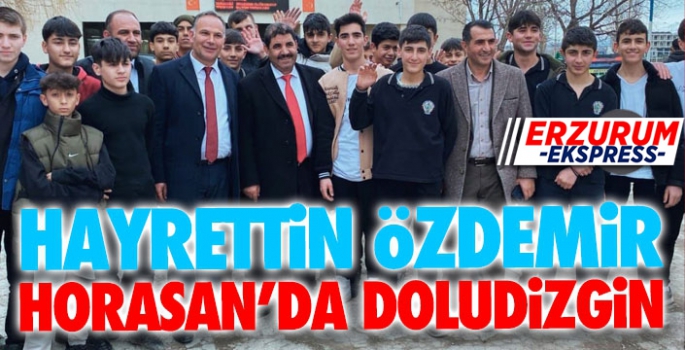 Hayrettin Özdemir Horasan'da doludizgin