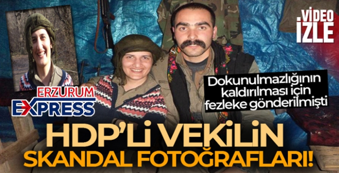 HDP Milletvekili Semra Güzel'in PKK'lı teröristle fotoğrafları ortaya çıktı
