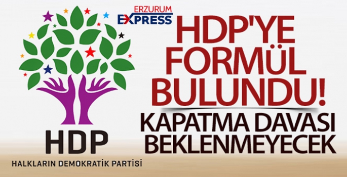 HDP'ye formül bulundu! Kapatma davası beklenmeyecek