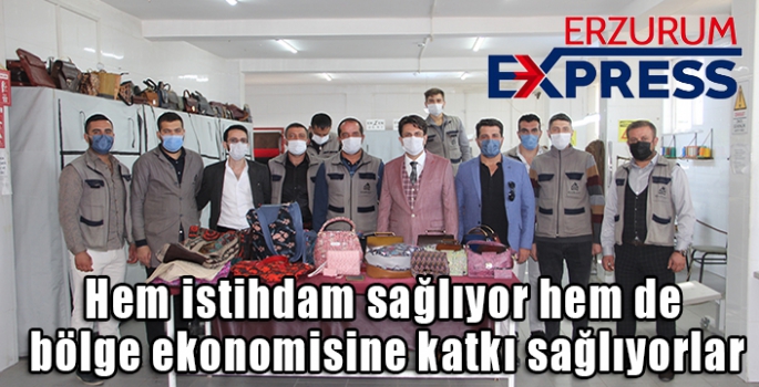 Hem istihdam sağlıyor hem de bölge ekonomisine katkı sağlıyorlar