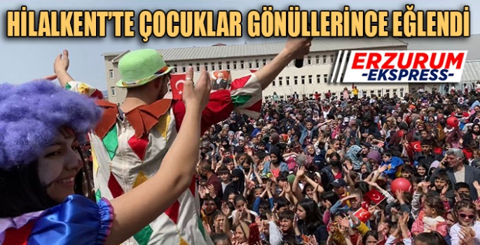 HİLALKENT'TE COCUKLARA GÖRÜLMEMİŞ EĞLENCE