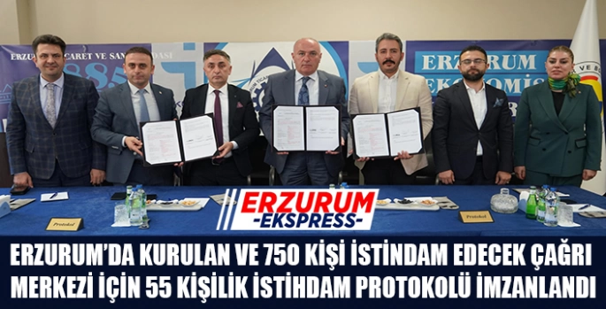 İlk 55 kişinin sözleşmesi imzalandı