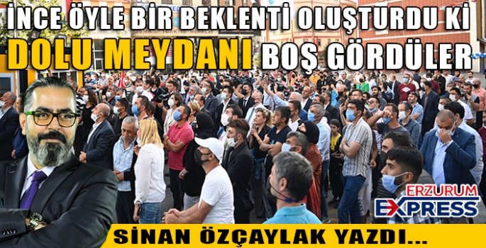 İNCE'NİN ERZURUM GEZİSİ NOTLARI... 