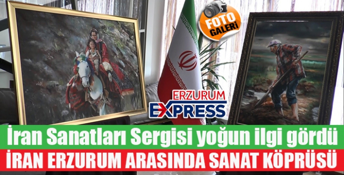 İran Sanatları Sergisi yoğun ilgi gördü