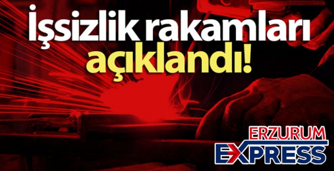 İşsizlik rakamları açıklandı