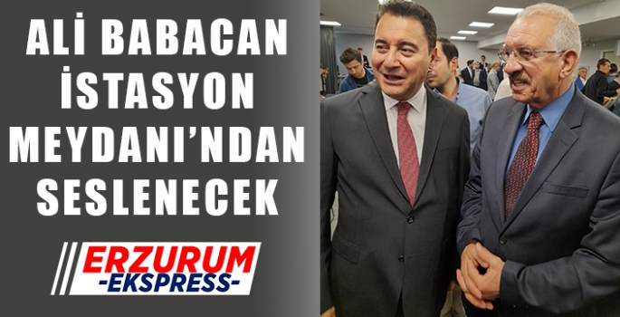 İSTASYON MEYDANI'NDAN SESLENECEK 