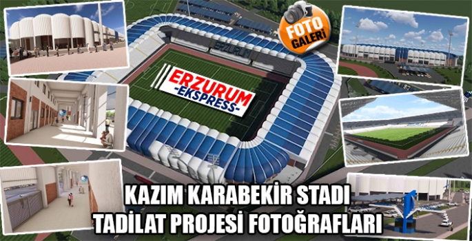 İşte Yeni stadyum projesinin fotoğrafları